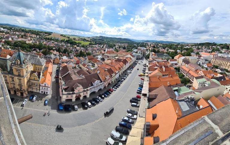 Hôtel Konselsky Senk Domažlice Extérieur photo